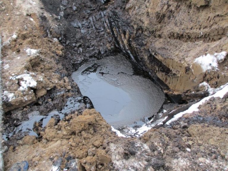 Разлив НСЖ в Ижемском районе